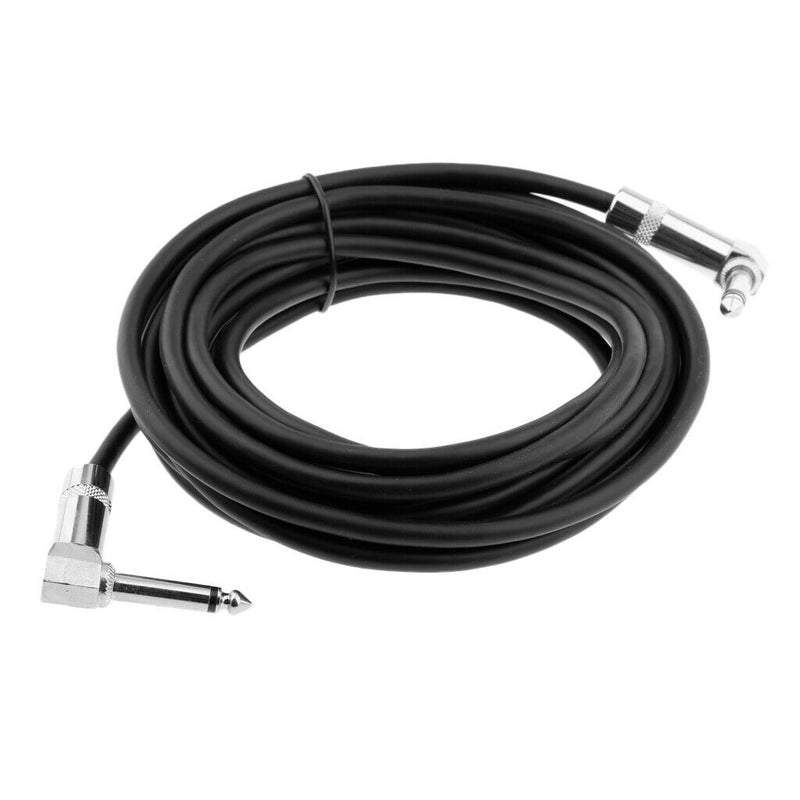 6.35mm (1/4) TS to 6.35mm (1/4) TS Stereo Audio Cable Male to Male (15ft /5m)