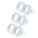 3pcs Bird Cage Shaped Plant Stand Flower Stand Bird Cage Nordic Retro Hanging