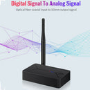 Coaxial Optical Fiber Bluetooth 5.0 Adapter 3.5Mm Aux Stereo Hifi Wireless Audio