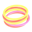 5pcs Toss Rings Circle Hoopla Game Fun Throw to Hook Kids Children Toys M&