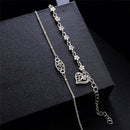 Multilayer Simple Chain Anklet Ankle Bracelet Barefoot Sand Beach Foot JewelryJR