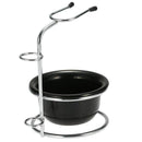 shaving holder with metal, plastic shaving bowl personal shaving brush set  A8Y4