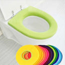 Toilet Closestool Warmer Washable Soft Cloth Seat Lid Cover Pad Bathroom JHES