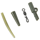 40pc Carp Fishing End Tackle lead clips Quick Change swivels Anti Tangle
