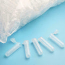 50Pcs Plastic Centrifuge Lab Test Tube Vial Sample Bottle Cap 5ml Container R2K1