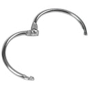 25 Pcs Metal 1.2" Loose Leaf Rings Binder Keyrings for Scrapbooking Book