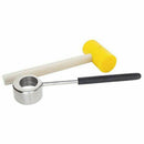 Coconut Opener Tool Set Food Grade 304 Stainless Steel Opener with Wooden H