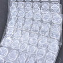 10pcs double-side adhesive tips transparent false nails tool nail glue tool  Z