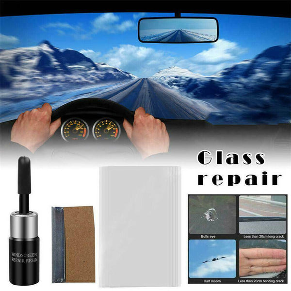 Automotive Glass Nano Repair Fluid- Auto Front Car Windshield Crack Repair _AU