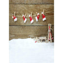 Christmas Element Photography Background Backdrop Cloth Desk Table Studio Video