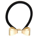 Fashion Polish Metal Bow Tie Hair Band Cuff Wrap Pony Tail Holder Headband