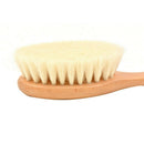 Quality Wooden Baby Hair Brush for Newborns & Toddlers | Natural Soft Goat  B9C8
