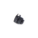 10PCS a lot Flashlight Torch Part Round Push Button Switch Black MO
