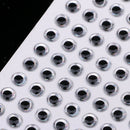 100Pcs Holographic Fish Eyes and 10Pcs DIY Fishing Lure Adhesive Tape