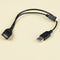 Micro USB Male To USB Female Host OTG USB Cable Y Splitter For Cell Phone  Z