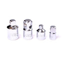 4pc 1/4" 3/8" 1/2" Drive Socket Ratchet Adapter Converter Reducer Tools Set OH