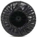 RC Car Decoration PU Leather Spare Tire Cover for 1/10 RC Crawler TRX4 Axia