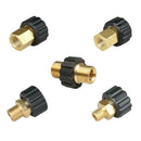 Pressure Washer Twist Connect M22F to G3/8F Solid Brass Coupling Adapter