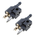 2pcs New Fuel Hose Line Connector Fuel Line Joint Fittings Boat Components