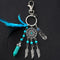 Dream Catcher Keyring Bag Hanging Pendant Decor Gift (Tassel Keychain) A