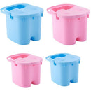 Foot Soaking Bucket Abs Plastic Foot Bath Tub Massage Roller Footbath Barre B2M7