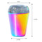 Transparent Silicone Nail Stamper Shining Holographic Head Nail Stamping Plate