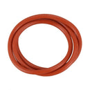 125mm x 3mm thick red silicone O ring gasket seal