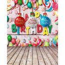 Happy Birthday Photographic Art Cloth Backdrop Studio Prop Kid Family Decor