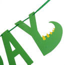 happy birthday dinosaur theme paper banner hanging bunting party Xmas diy dec BX