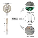30Pcs Cutting Wheel Set for Rotary Tool 1/8 inch Shank Diamond Cutting Whee