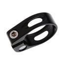 31.8mm Aluminum Alloy MTB Bike Bicycle Cycling Saddle Seat Post Clamp Black A