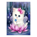 Cute Cat 5D Diamond Painting Embroidery DIY Cross Stitch Craft Home Decor