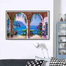 5D DIY Full Drill Diamond Painting Landscape Cross Stitch Craft Kits (04)