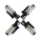 1pc 3 Nozzles Torch Gas Lighter Windproof Jet Butane Turbo Lighter 3 Fi%!