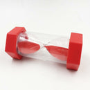 2 Pieces Plastic Sand Timer One & Two Minutes Hourglass Kitchen Tool