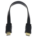 1 X 30cm HDMI Male to Male Plug Flat Cable Cord for Audio Video HDTV TV Gz  Fh