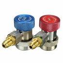 R134A AC Air  Adjustable Quick Coupler High Low Adapter Connector  R2Q5