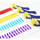 4X Kid Sponge Paint Brush Plastic Handle Children Painting Graffiti Gift S&M