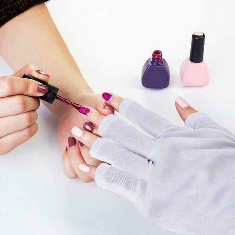 Nails Anti UV Gloves Protection Gel Led Lamp Nail Glove Manicures To Shield M1G1