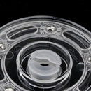 3'' Turntable Acrylic Rotating Display Stand for Watches Jewelries - Clear