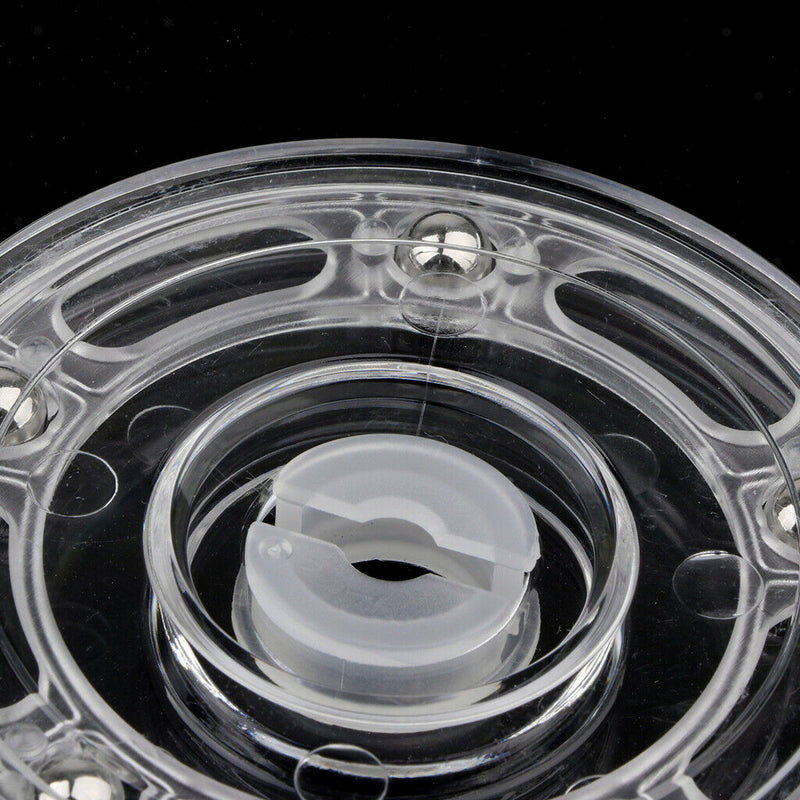 3'' Turntable Acrylic Rotating Display Stand for Watches Jewelries - Clear