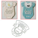 Baby Clothes Metal Cutting Dies Stencil DIY Scrapbooking Album Paper Cards New