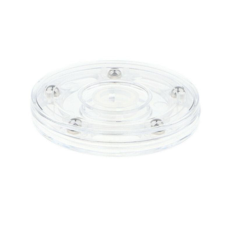 3'' Turntable Acrylic Rotating Display Stand for Watches Jewelries - Clear