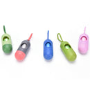 Dispenser For Pet Dog Cat Poop Scoop Waste Bags Roll Holder with Bags Clean ULJ