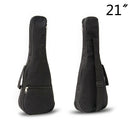 21 inch Ukulele Waterproof Guitar Cover Gig Bag Soft Case Light Gear -Black Gw