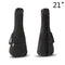 21 inch Ukulele Waterproof Guitar Cover Gig Bag Soft Case Light Gear -Black Gw