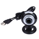 USB HD Webcam Camera Web Cam For Desktop Skype Laptop MSN PC P9V0