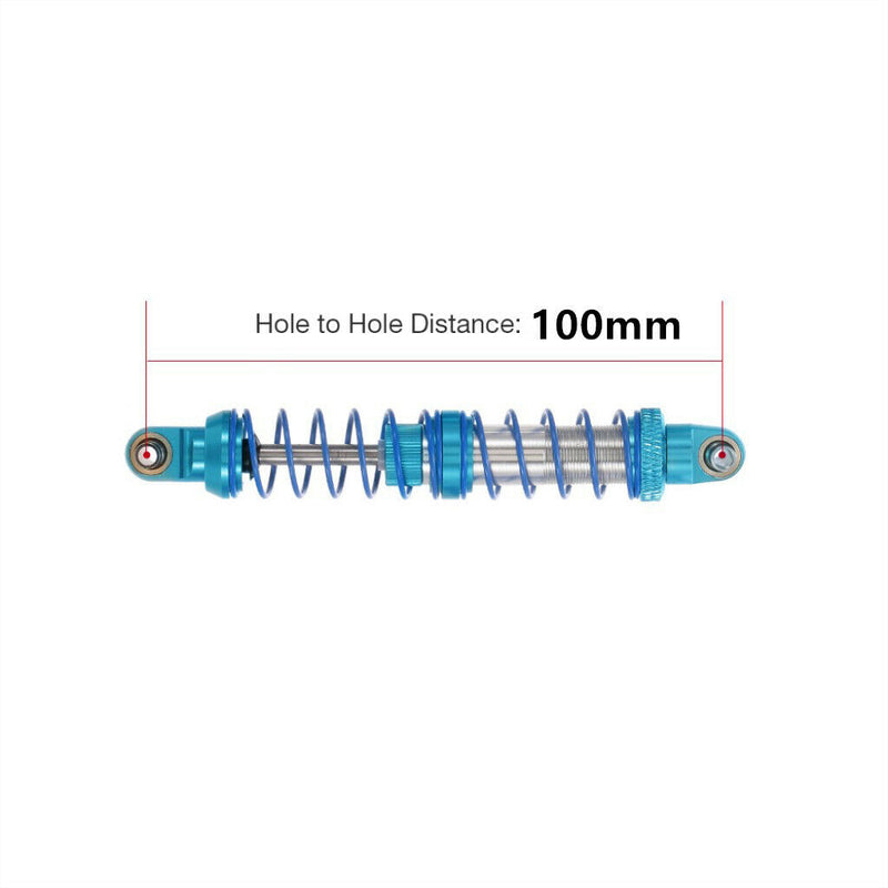 1/10 Scale RC Crawlers Metal Front Rear Shock Absorber 100mm for RC4WD D90