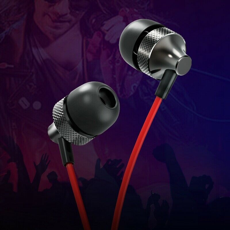 3.5mm Wired Earphone with Mic In-Ear Earbuds Universal Earphones with MicropL4X3