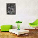 Blackboard Drawing 5D Diamond Painting Embroidery DIY Art Cross Stitch Kit